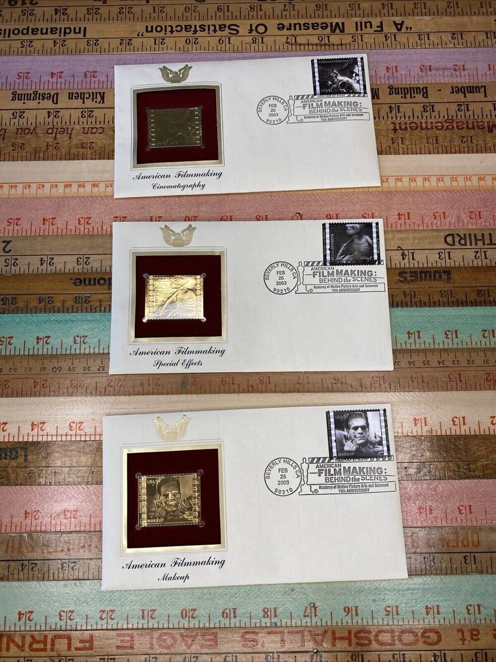FILMMAKING Cinematography Makeup SPECIAL EFFECTS ET Munsters FIRST ISSUE Stamp
